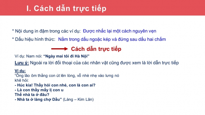 Thế nào là cách dẫn trực tiếp? Gallery 2