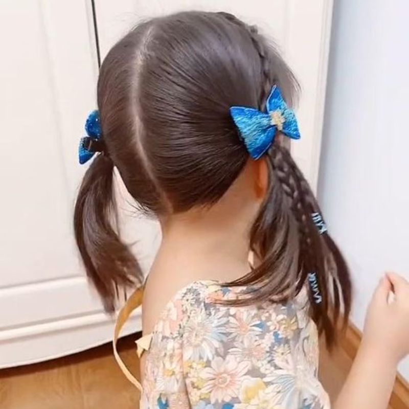 Các Kiểu Cột Tóc Đẹp Cho Bé Gái Gallery 2