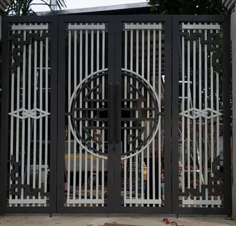 Cổng đẹp 4 cánh - Mẫu cổng sang trọng cho ngôi nhà bạn Gallery 2