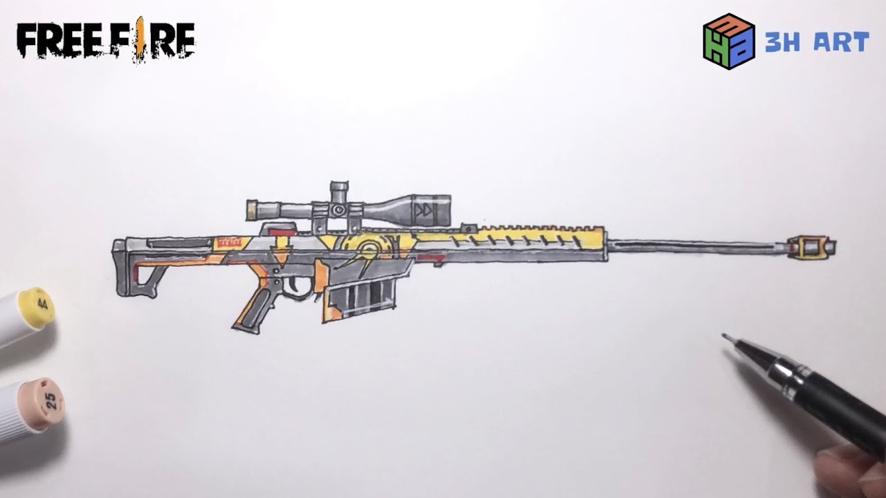 Cách Vẽ Súng Ngắm Gallery 2