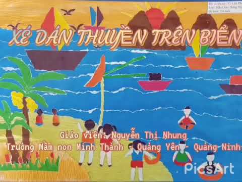 Xé Dán Thuyền Trên Biển Gallery 2