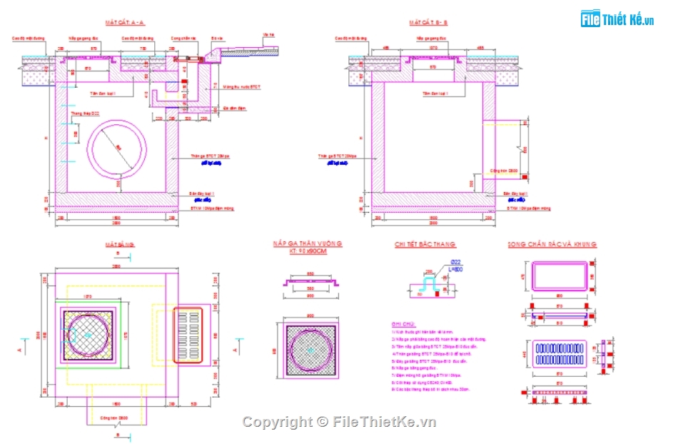 Bản vẽ hố ga Gallery 1