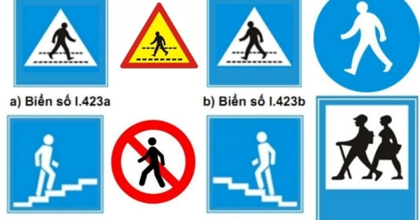 Biển dành cho người đi bộ Gallery 1