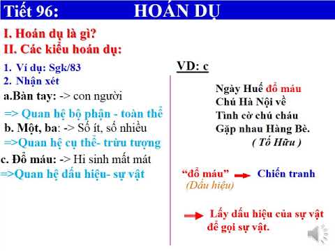 Hoán dụ là gì lớp 6? Gallery 1