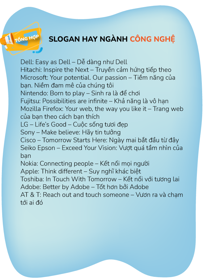 Những Khẩu Hiệu Hay: Thu Hút Khách Hàng & Nâng Tầm Thương Hiệu Gallery 1