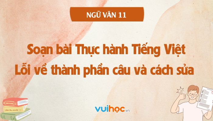 Lỗi Thành Phần Câu Và Cách Sửa Lớp 11 Gallery 1
