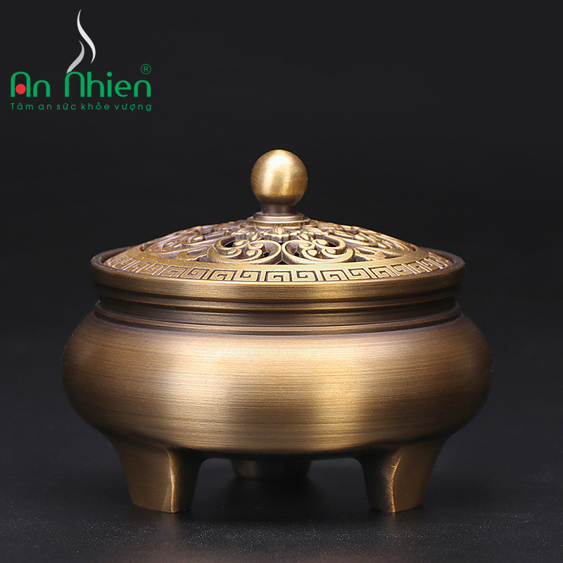 Lư Hương Đốt Trầm Bằng Đồng Gallery 2