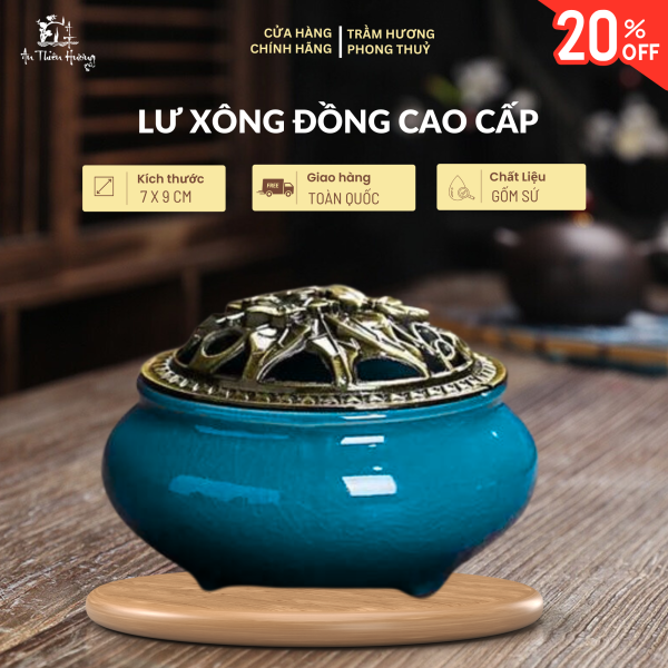 Lư Hương Đốt Trầm: Chọn Lư Hương Đốt Trầm Phù Hợp Để Tận Hưởng Hương Thơm Thiền Tịnh Gallery 1