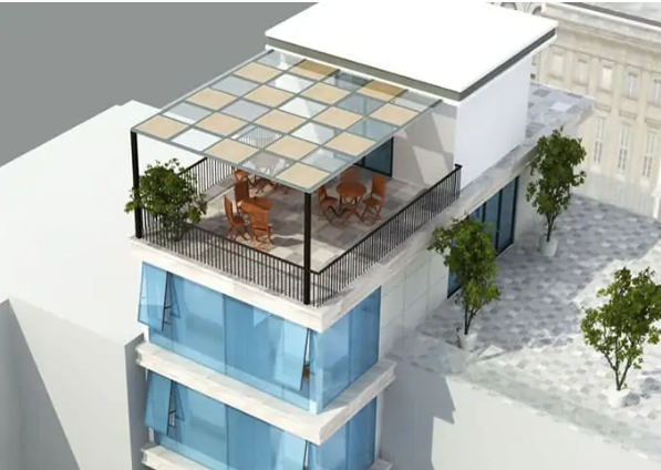 Mái Hiên Nhà Ống Đẹp Gallery 1