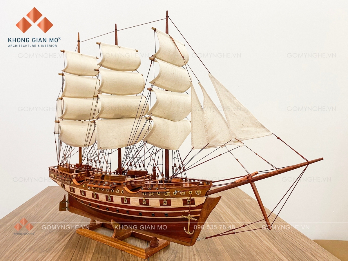 Mô Hình Thuyền Buồm Đơn Giản Gallery 1
