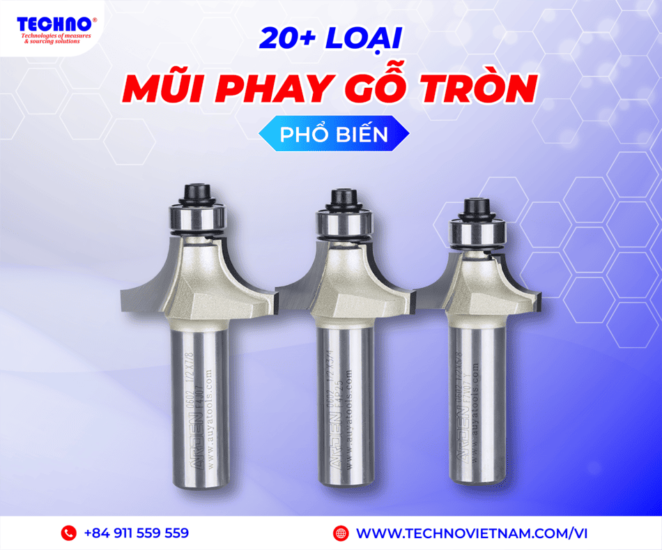 Mũi Phay Gỗ Tròn: Hướng Dẫn Chọn Mua và Sử Dụng Gallery 1