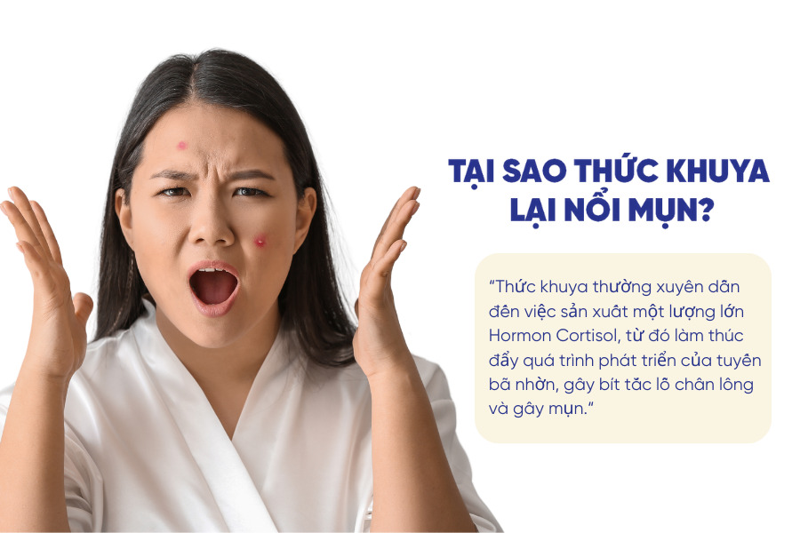 Tại Sao Thức Khuya Lại Nổi Mụn? Gallery 2
