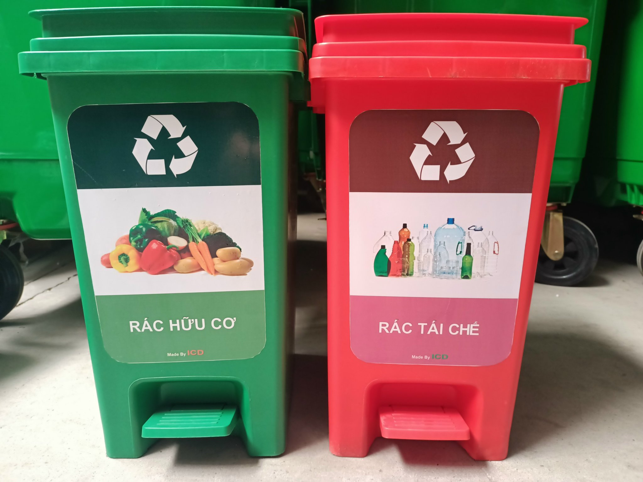 Thùng Rác Phân Loại 2 Ngăn: Giải Pháp Tiện Lợi Cho Việc Phân Loại Rác Thải Gallery 1