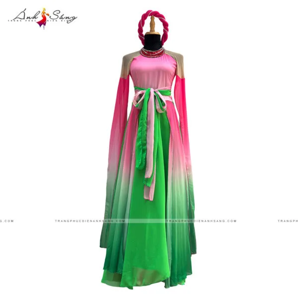 Trang phục múa quạt đẹp, ấn tượng và chuyên nghiệp Gallery 1
