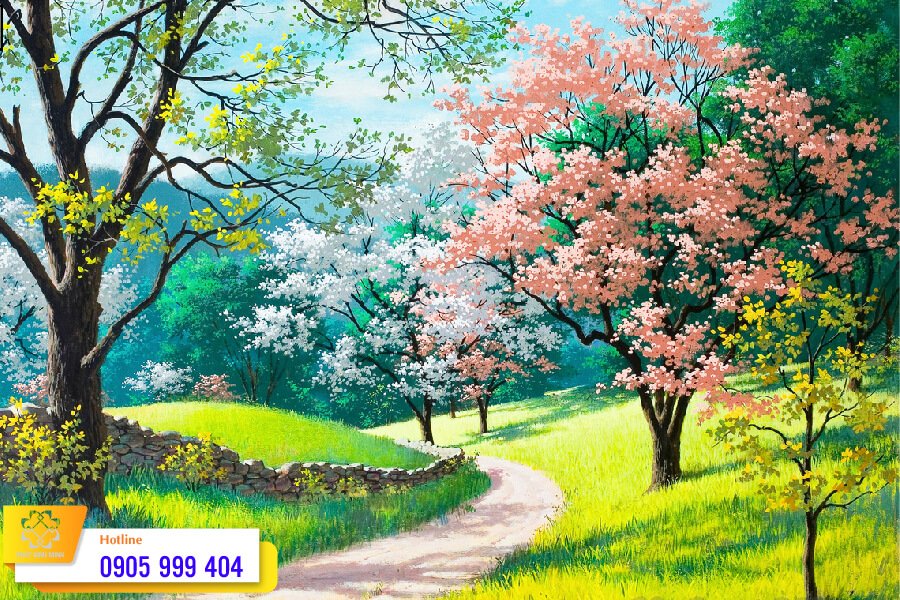 Mẫu Tranh Phong Cảnh Đẹp, Đa Dạng Chủ Đề Cho Không Gian Sống Của Bạn Gallery 1