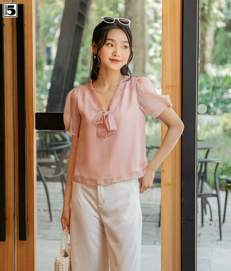 Áo Voan Tay Bồng - Kiểu Dáng Thời Trang Nữ Tính Và Sang Trọng