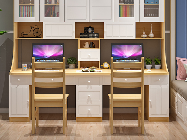 Mẫu Bàn Học Đôi:  Chọn Bàn Học Đôi Phù Hợp Cho Gia Đình Bạn Gallery 1