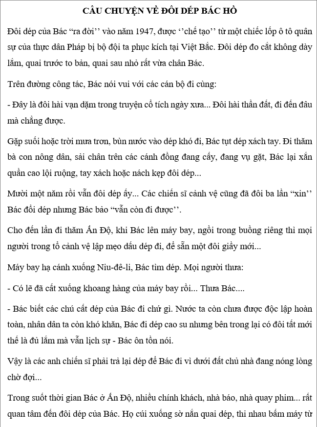 Những Mẫu Chuyện Về Bác Hồ -  Những Câu Chuyện Hay Về Chủ Tịch Hồ Chí Minh