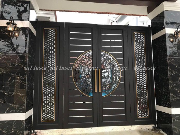 Cổng Sắt 4 Cánh Đẹp Gallery 1