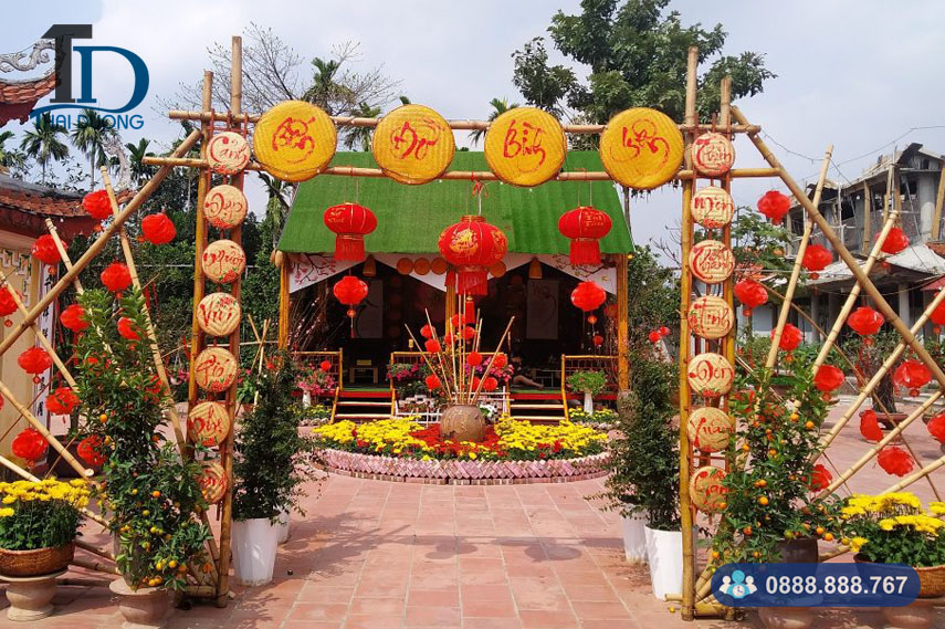 Mẫu Cổng Trại Bằng Tre Đơn Giản Gallery 1