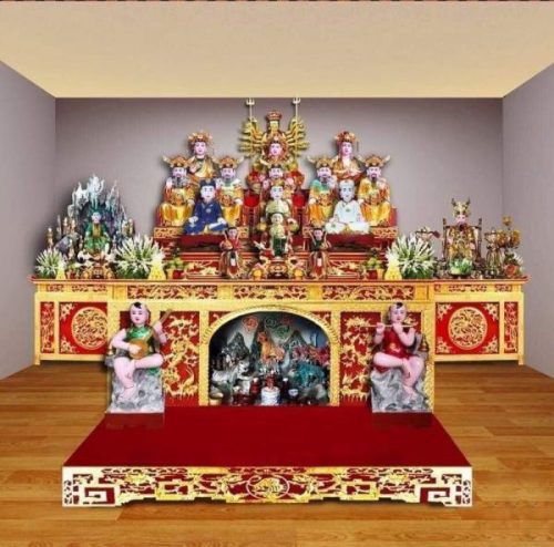 Mẫu Xây Điện Thờ Tứ Phủ Đẹp, Chuẩn Phong Thủy Gallery 1