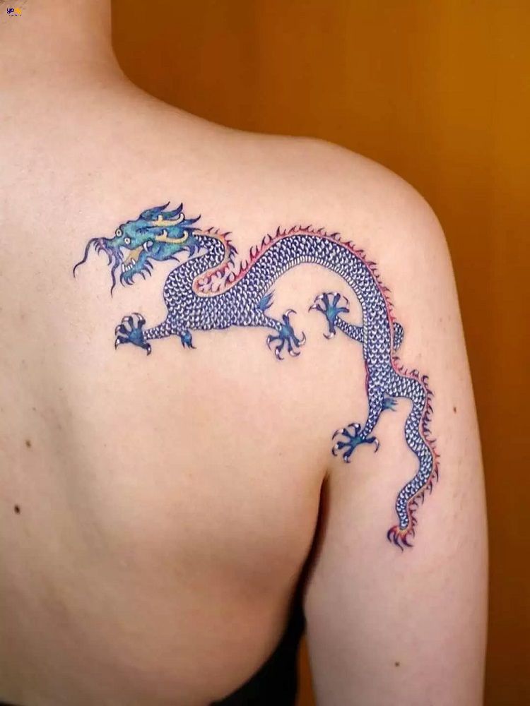 Hình Xăm Con Rồng Đơn Giản Gallery 2