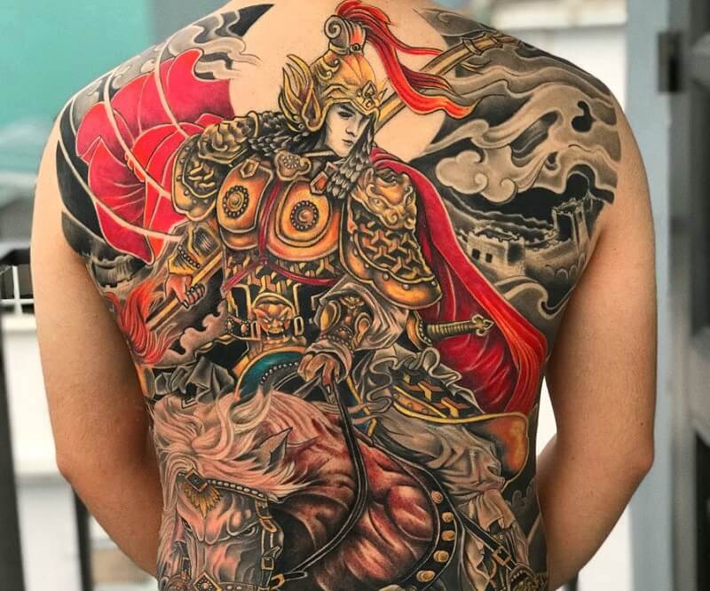 Hình Xăm Lữ Bố Gallery 2
