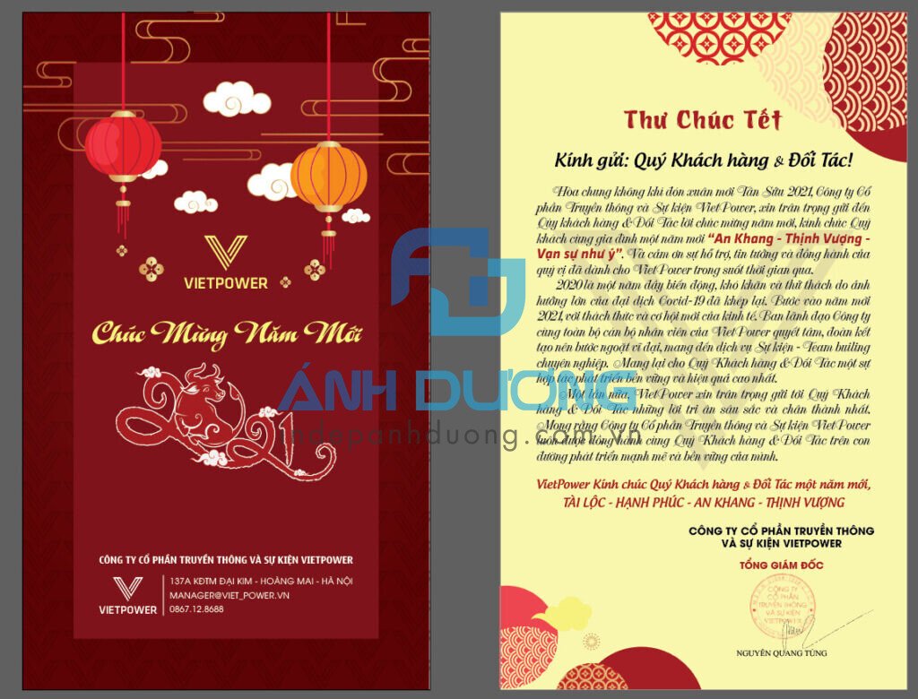 Mẫu Thư Chúc Mừng Hay Và Ý Nghĩa Nhất Gallery 1