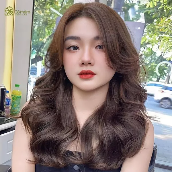 Mẫu Tóc Xoăn Lọn To Dài Đẹp