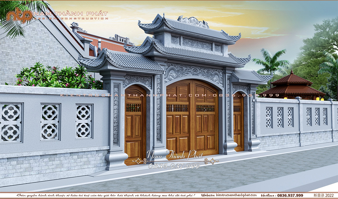 Mẫu Tường Rào Cổng Ngõ Đẹp Gallery 1
