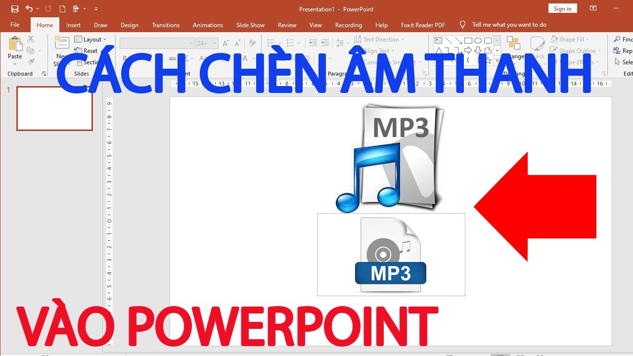 Cách Chèn Nhạc Vào PP Gallery 2