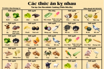 Các Món Ăn Kị Nhau -  Những Sự Kết Hợp Nên Tránh Để Bảo Vệ Sức Khỏe
