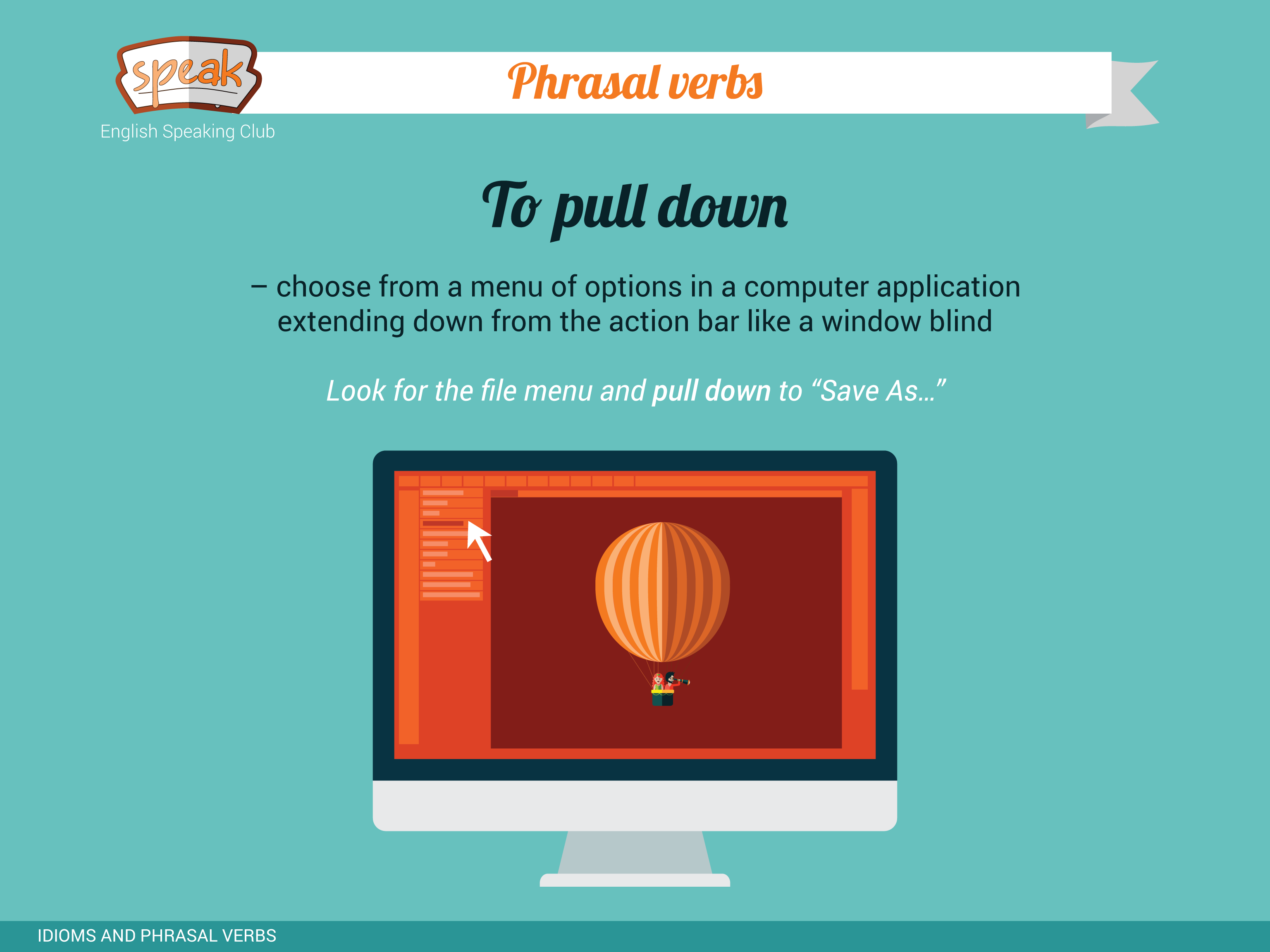 Pull Down Phrasal Verb Meaning Gallery 1