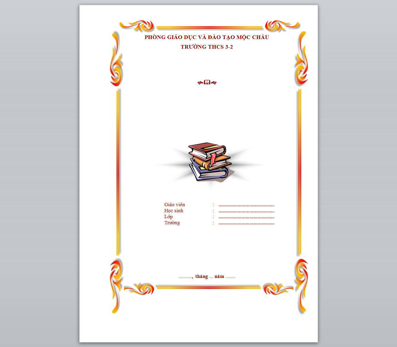 Mẫu Bìa Báo Cáo Đẹp: Tạo Ấn Tượng Chuyên Nghiệp Gallery 1