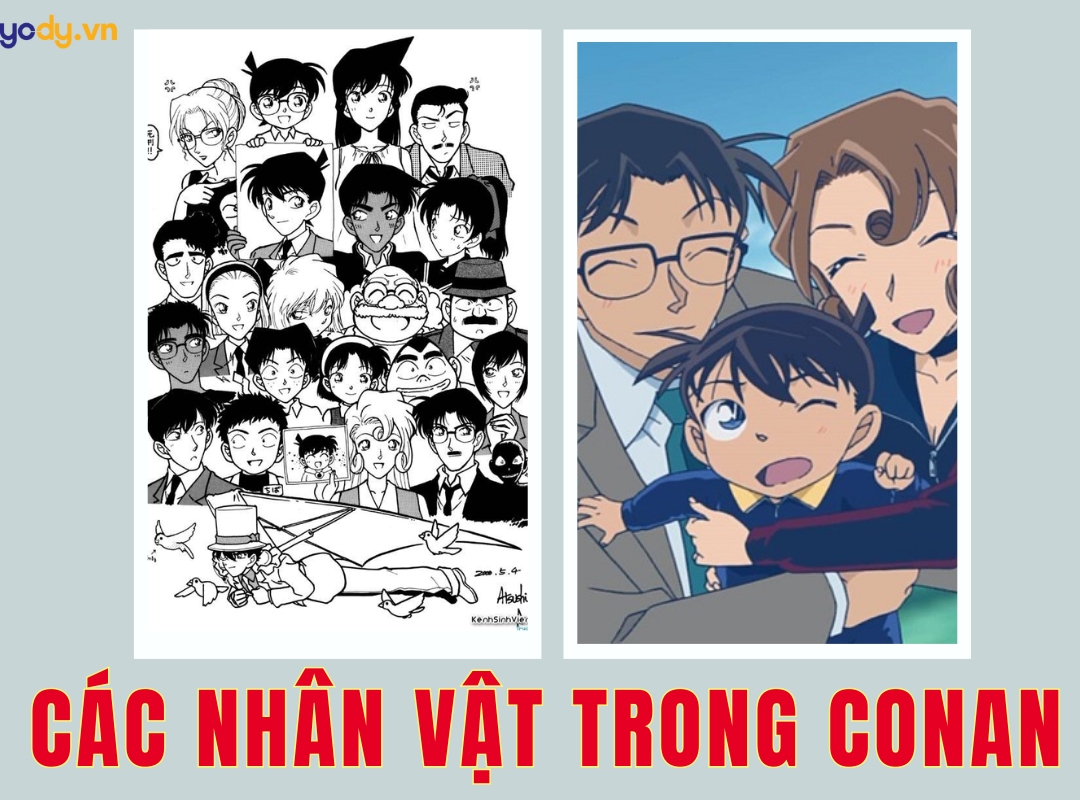 Những Nhân Vật Chính Trong Thám Tử Conan Gallery 2