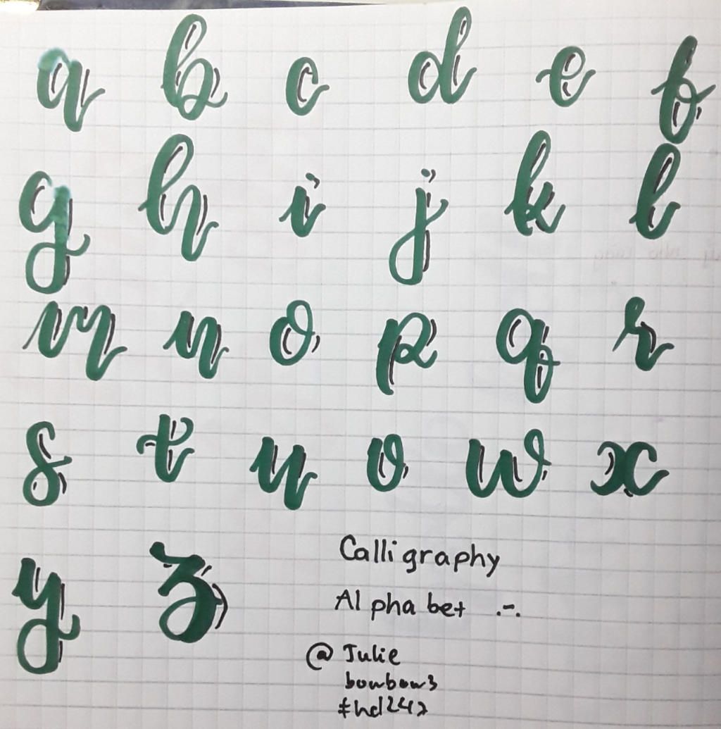 Kiểu Chữ Calligraphy: Hướng Dẫn Từ A đến Z Gallery 2