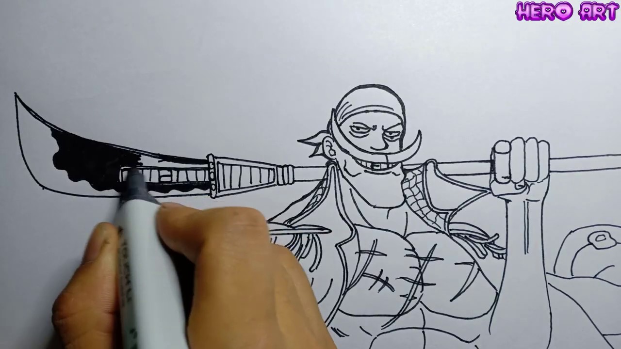 Hình Vẽ Râu Trắng Gallery 1