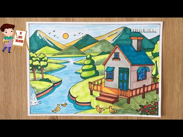 Tranh Vẽ Ngôi Nhà Gallery 1