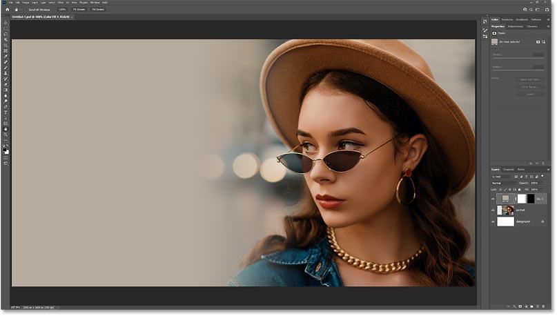 Làm mờ ảnh dần trong Photoshop Gallery 1