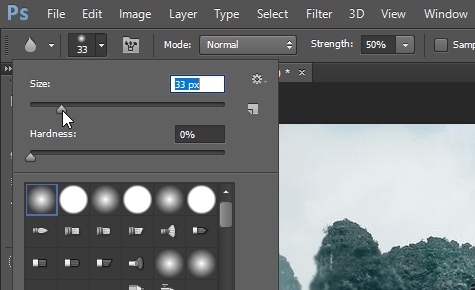 Làm mờ đối tượng trong Photoshop Gallery 1