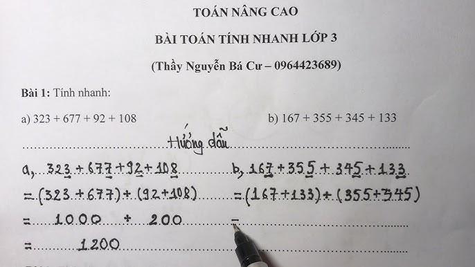 Tính Nhanh Toán Lớp 3: Bí Quyết Giúp Con Học Toán Hiệu Quả Gallery 1