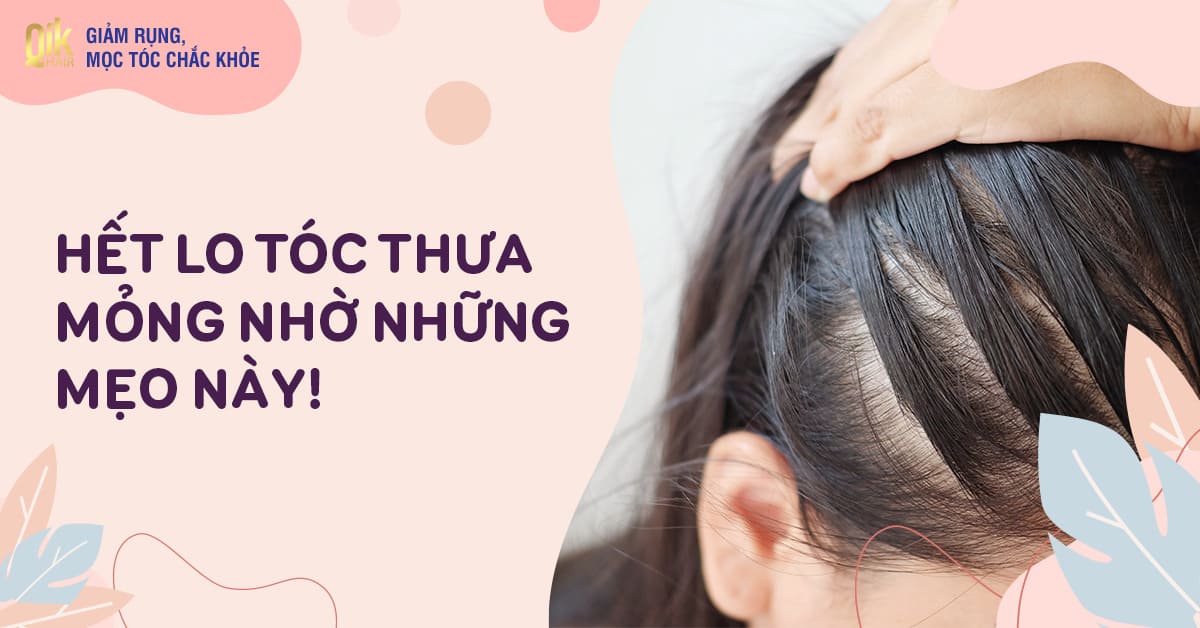 Cách Trị Tóc Mỏng Và Thưa Tại Nhà Gallery 2