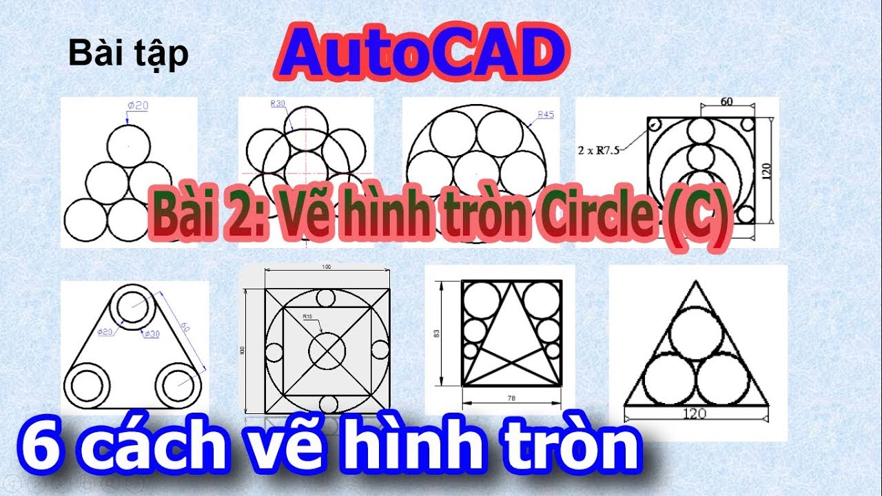 Vẽ Đường Tròn Trong CAD: Hướng Dẫn Chi Tiết và Thủ Thuật Gallery 1
