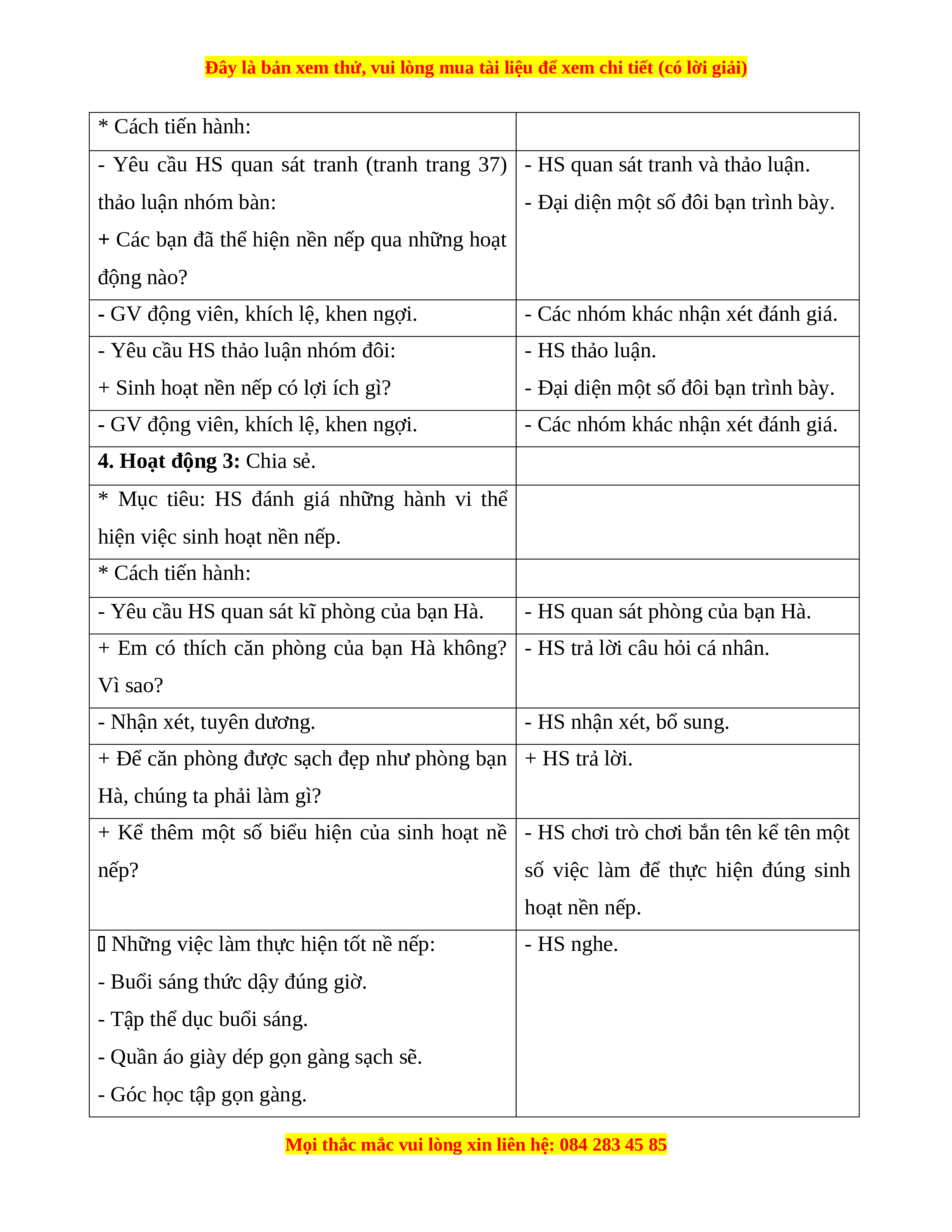 Nhận xét nề nếp học sinh Gallery 1