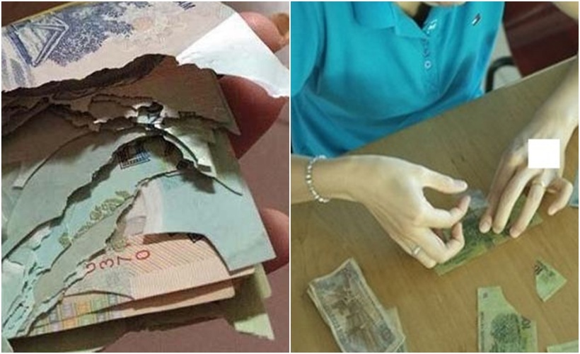 Tiền rách dán lại có dùng được không? Gallery 2