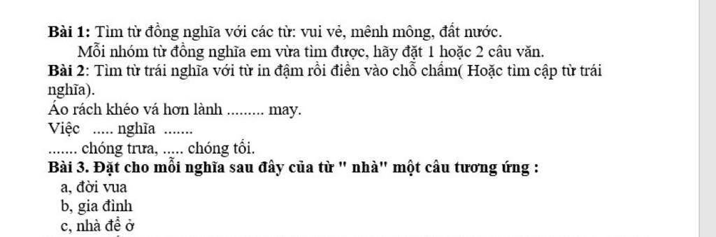 Từ Đồng Nghĩa với Từ Mênh Mông Gallery 1