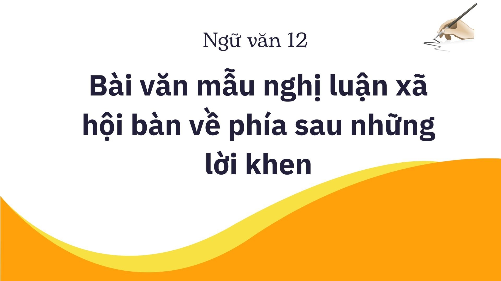 Văn Mẫu Khen Người Khác Hay Và Ý Nghĩa