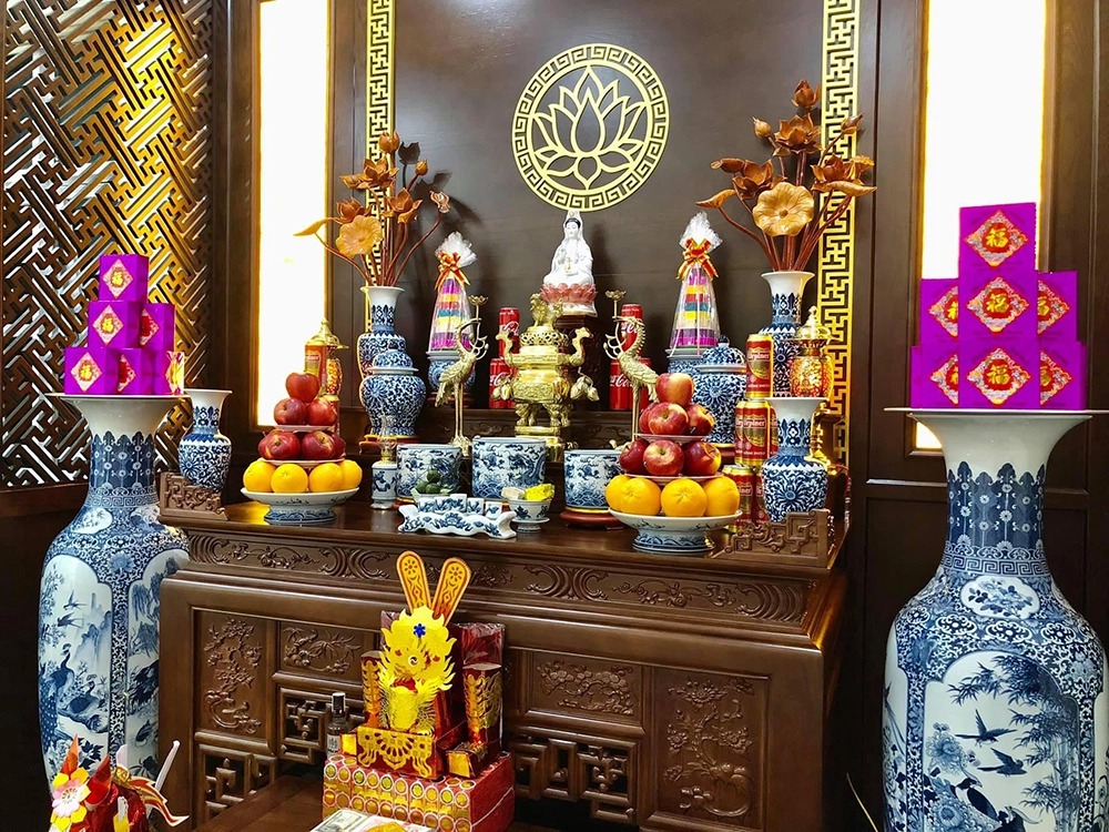 Bàn thờ ngũ tự gồm những gì? Gallery 2