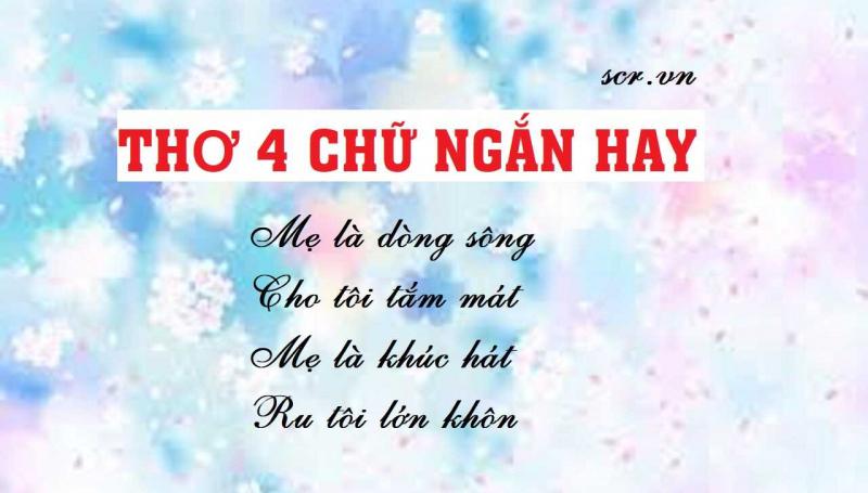 Làm Thơ 4 Chữ: Hướng Dẫn Chi Tiết và Ví Dụ Hay Gallery 2