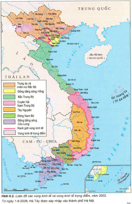 Cơ cấu lãnh thổ kinh tế nước ta hiện nay Gallery 1